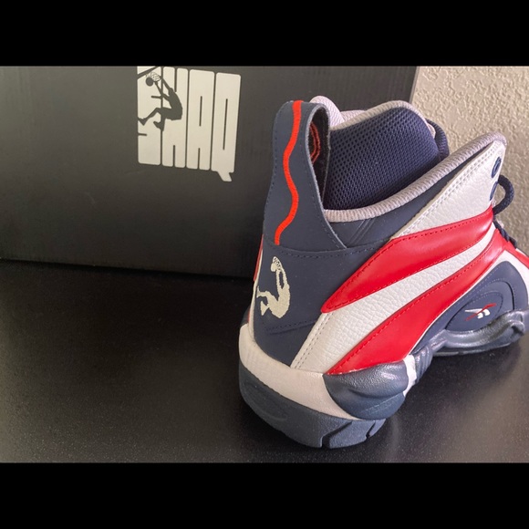 🔥HOST PICK🔥 NEW REEBOK SHAQ SHAQNOSIS SZ 12 BASKETBALL ATHLETIC SNEAKERS SHOES - Picture 7 of 15